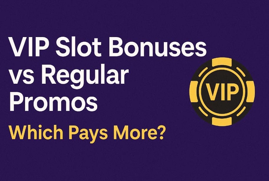 VIP Slot Bonuses vs Regular Promos